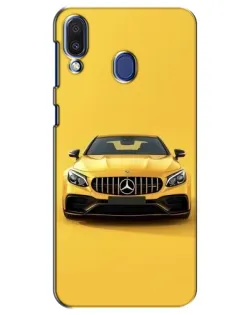 Чехол для Samsung Galaxy M20 (M205) с картинкой «Желтый Mercedes GT»