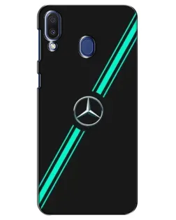 Чохол для Samsung Galaxy M20 (M205) з картинкою «Спортивні лінії Mercedes»