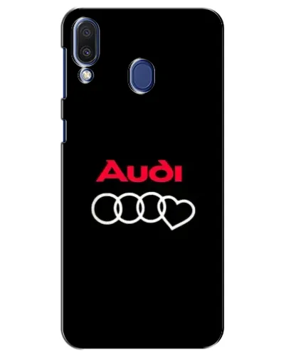 Чехол для Samsung Galaxy M20 (M205) с картинкой «Логотип Audi Heart»
