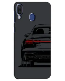Чехол для Samsung Galaxy M20 (M205) с картинкой «Задняя часть Audi — арт»