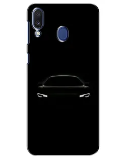 Чехол для Samsung Galaxy M20 (M205) с картинкой «Взгляд Audi в темноте»