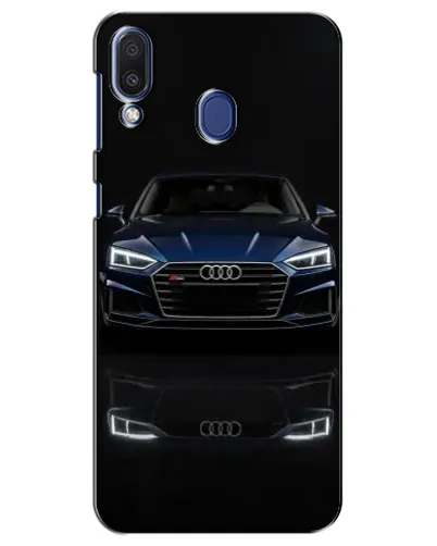 Чехол для Samsung Galaxy M20 (M205) с картинкой «Audi — ночное отражение»