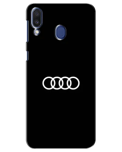 Чехол для Samsung Galaxy M20 (M205) с картинкой «Audi White Logo»