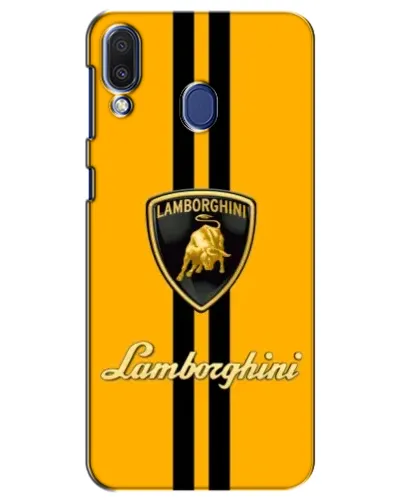Чохол для Samsung Galaxy M20 (M205) з картинкою «Lamborghini Stripe жовтий» Чохол для Samsung Galaxy M20 (M205) з картинкою «Lamborghini Stripe жовтий»