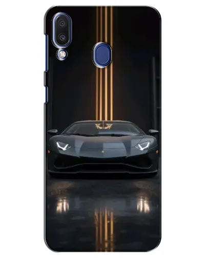 Чохол для Samsung Galaxy M20 (M205) з картинкою «Lamborghini золоті лінії» Чохол для Samsung Galaxy M20 (M205) з картинкою «Lamborghini золоті лінії»