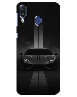 Чохол для Samsung Galaxy M20 (M205) з картинкою «Lamborghini симетрія доріг»