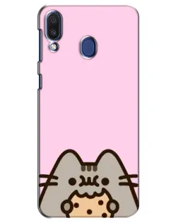 Чехол для Samsung Galaxy M20 (M205) с картинкой «Pusheen и печенье» Чехол для Samsung Galaxy M20 (M205) с картинкой «Pusheen и печенье»