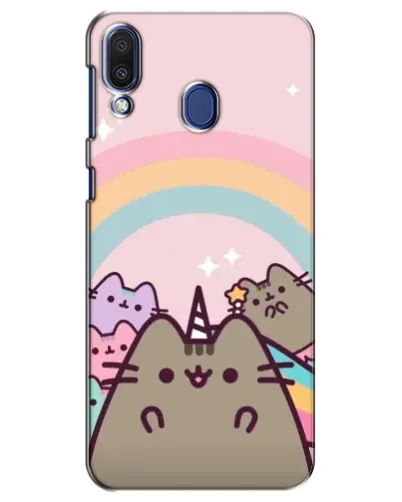 Чехол для Samsung Galaxy M20 (M205) с картинкой «Единорог Pusheen»