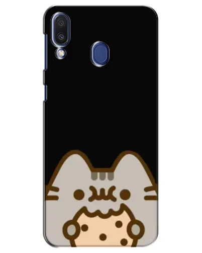 Чехол для Samsung Galaxy M20 (M205) с картинкой «Пушин на черном»