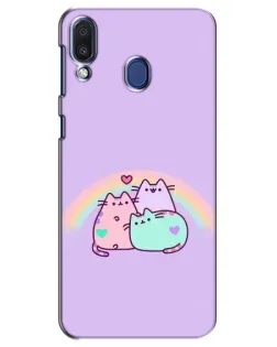 Чехол для Samsung Galaxy M20 (M205) с картинкой «Радужные Пушины»