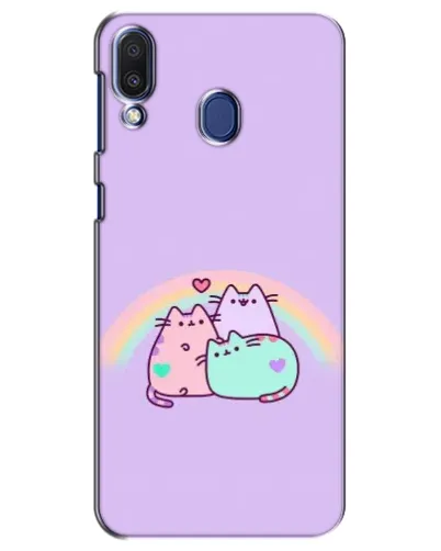 Чехол для Samsung Galaxy M20 (M205) с картинкой «Радужные Пушины»