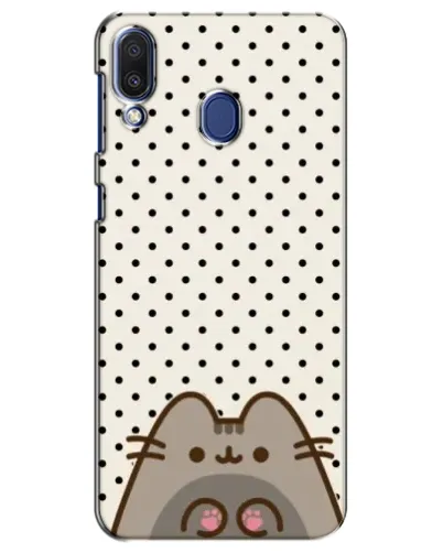 Чехол для Samsung Galaxy M20 (M205) с картинкой «Пушин в горошек»