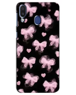 Чехол для Samsung Galaxy M20 (M205) с картинкой «Геометрия банта»