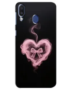 Чехол для Samsung Galaxy M20 (M205) с картинкой «Дымчатое сердце» Чехол для Samsung Galaxy M20 (M205) с картинкой «Дымчатое сердце»