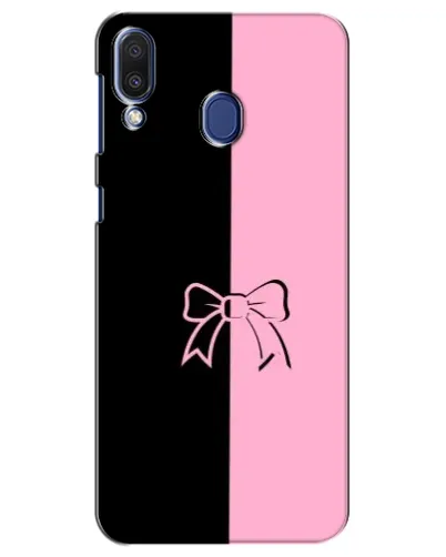 Чехол для Samsung Galaxy M20 (M205) с картинкой «Половинки банта» Чехол для Samsung Galaxy M20 (M205) с картинкой «Половинки банта»
