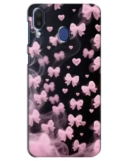 Чехол для Samsung Galaxy M20 (M205) с картинкой «Неоновое кружево»