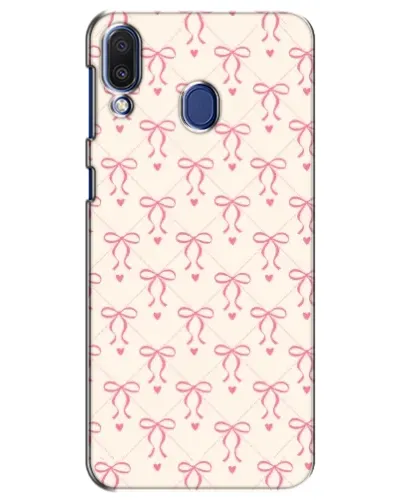 Чехол для Samsung Galaxy M20 (M205) с картинкой «Розовые бантики Coquette» Чехол для Samsung Galaxy M20 (M205) с картинкой «Розовые бантики Coquette»