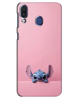 Чехол для Samsung Galaxy M20 (M205) с картинкой «Stitch выглядывает» Чехол для Samsung Galaxy M20 (M205) с картинкой «Stitch выглядывает»