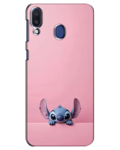 Чехол для Samsung Galaxy M20 (M205) с картинкой «Stitch выглядывает»