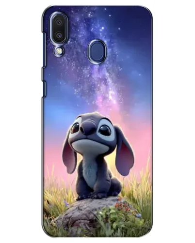 Чехол для Samsung Galaxy M20 (M205) с картинкой «Стич на рассвете»