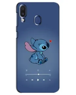Чехол для Samsung Galaxy M20 (M205) с картинкой «Музыкальный Stitch» Чехол для Samsung Galaxy M20 (M205) с картинкой «Музыкальный Stitch»