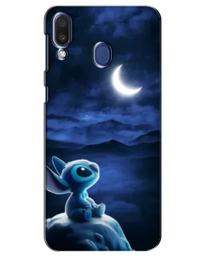 Чехол для Samsung Galaxy M20 (M205) с картинкой «Лунная ночь Стича»