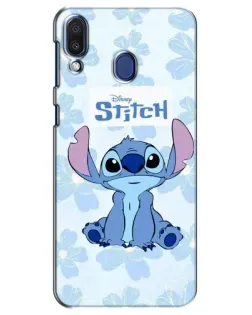 Чехол для Samsung Galaxy M20 (M205) с картинкой «Stitch среди цветов» Чехол для Samsung Galaxy M20 (M205) с картинкой «Stitch среди цветов»