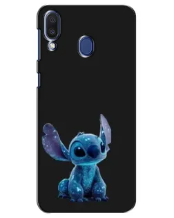 Чехол для Samsung Galaxy M20 (M205) с картинкой «Стич на черном» Чехол для Samsung Galaxy M20 (M205) с картинкой «Стич на черном»