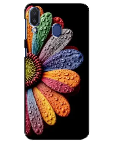 Чехол для Samsung Galaxy M20 (M205) с картинкой «Радужный цветок» Чехол для Samsung Galaxy M20 (M205) с картинкой «Радужный цветок»