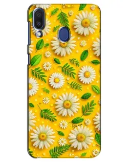 Чехол для Samsung Galaxy M20 (M205) с картинкой «Ромашковое солнце»