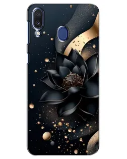Чехол для Samsung Galaxy M20 (M205) с картинкой «Черный лотос»
