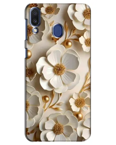Чехол для Samsung Galaxy M20 (M205) с картинкой «Белие бумажние цвети» Чехол для Samsung Galaxy M20 (M205) с картинкой «Белие бумажние цвети»