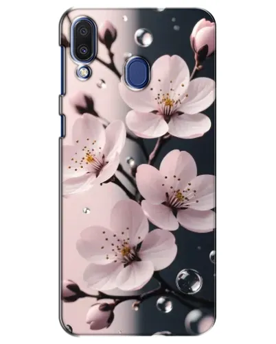 Чехол для Samsung Galaxy M20 (M205) с картинкой «Нежная сакура и капли» Чехол для Samsung Galaxy M20 (M205) с картинкой «Нежная сакура и капли»