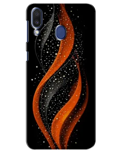 Чехол для Samsung Galaxy M20 (M205) с картинкой «Огненная звездная волна»
