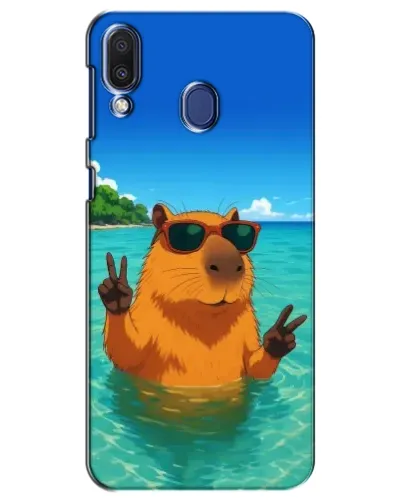 Чехол для Samsung Galaxy M20 (M205) с картинкой «Морская капибара» Чехол для Samsung Galaxy M20 (M205) с картинкой «Морская капибара»