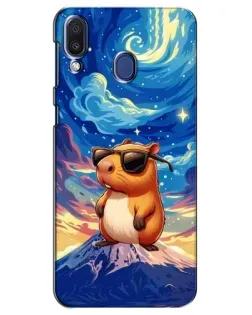 Чехол для Samsung Galaxy M20 (M205) с картинкой «Капибара Ван Гога» Чехол для Samsung Galaxy M20 (M205) с картинкой «Капибара Ван Гога»