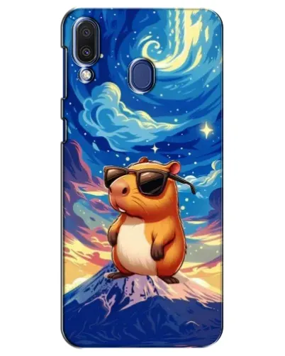 Чехол для Samsung Galaxy M20 (M205) с картинкой «Капибара Ван Гога» Чехол для Samsung Galaxy M20 (M205) с картинкой «Капибара Ван Гога»