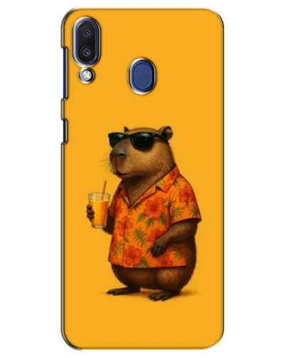 Чехол для Samsung Galaxy M20 (M205) с картинкой «Капибара на отдыхе» Чехол для Samsung Galaxy M20 (M205) с картинкой «Капибара на отдыхе»