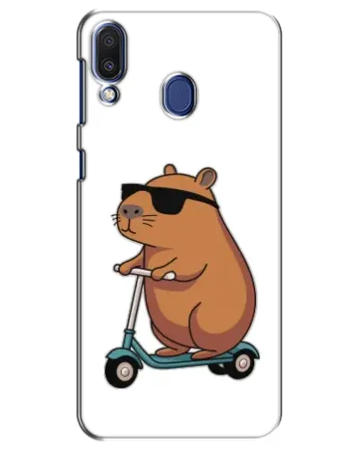 Чехол для Samsung Galaxy M20 (M205) с картинкой «Капибара на самокате» Чехол для Samsung Galaxy M20 (M205) с картинкой «Капибара на самокате»