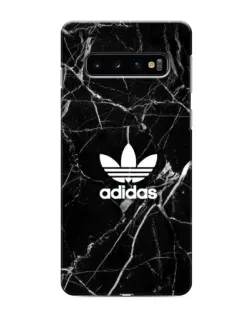 Чехол для Samsung Galaxy S10e с картинкой «Белый мрамор Adidas»