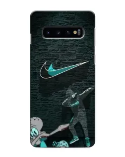 Чехол для Samsung Galaxy S10e с картинкой «Спортивный арт Nike» Чехол для Samsung Galaxy S10e с картинкой «Спортивный арт Nike»