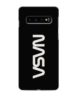Чохол для Samsung Galaxy S10e з картинкою «NASA — вертикальний логотип»