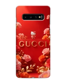 Чехол для Samsung Galaxy S10e с картинкой «Gucci — золотой сад»