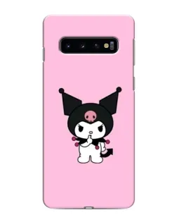 Чохол для Samsung Galaxy S10e з картинкою «Kuromi — рожева ніжність»