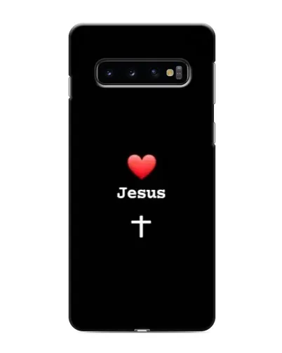 Чохол для Samsung Galaxy S10e з картинкою «Серце - Jesus»
