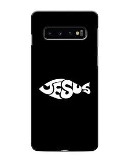 Чехол для Samsung Galaxy S10e с картинкой «Рыба Jesus» Чехол для Samsung Galaxy S10e с картинкой «Рыба Jesus»