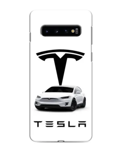 Чохол для Samsung Galaxy S10e з картинкою «Tesla White Style»