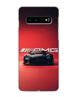 Чехол для Samsung Galaxy S10e с картинкой «Mercedes AMG — красная линия»