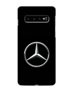 Чехол для Samsung Galaxy S10e с картинкой «Mercedes классический лого»