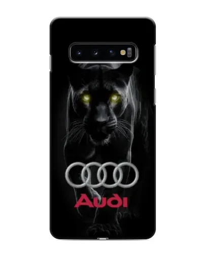 Чехол для Samsung Galaxy S10e с картинкой «Пантера и Audi» Чехол для Samsung Galaxy S10e с картинкой «Пантера и Audi»